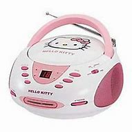 Image result for Hello Kitty Radio CD Player Boombox