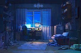Image result for Anime Computer Room