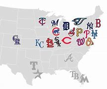 Image result for MLB Map