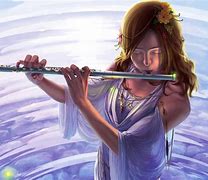 Image result for Snow Anime Girl Playing Flute 4K Wallpaper