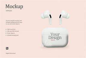 Image result for AirPods Photoshop