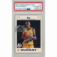 Image result for Kevin Durant College Card