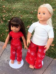 Image result for American Girl Doll Matching Pajamas Corine