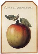 Image result for Rene Magritte Apple Painting