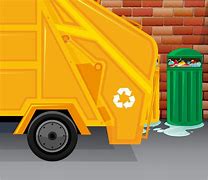 Image result for Garbage Truck Cartoon