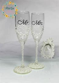 Image result for Wedding Champagne Glass