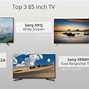 Image result for 85 inch TVs