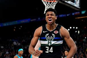 Image result for Giannis Antetokounmpo Black Jersey