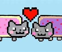Image result for Nyan Cat Falls in Love