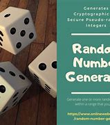 Image result for A Random Number Generator