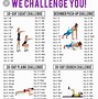 Image result for Free Printable 30-Day Squat Challenge