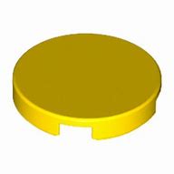 Image result for LEGO 2X2 Round Tile Yellow