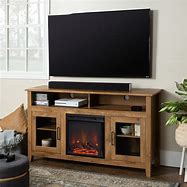 Image result for 65 Inch TV Stand Glass Doors