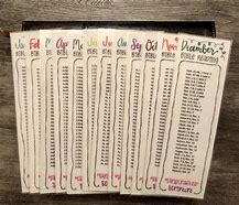 Image result for Bible Reading Plan Bookmark