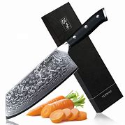 Image result for Big Chop Knife Damascus Steel