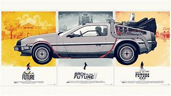 Image result for DeLorean Poster