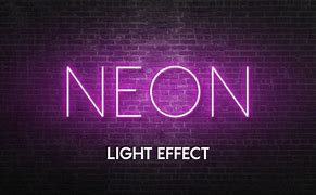 Image result for Neon Effect Photoshop