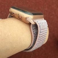 Image result for Apple Pink Sand Sport Band On Wrist
