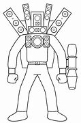 Image result for Titan Speakerman Coloring Page