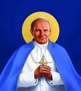 Image result for Pope John Paul II Art