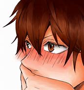Image result for Anime Boy Blush Drawing