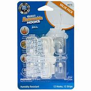 Image result for Clear Mini Plastic S Hook Clip