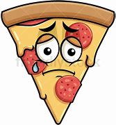 Image result for Sad Pizza Cartoon