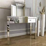 Image result for Mirrored Vanity Table Set