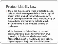 Image result for Product Liability Legal Definition