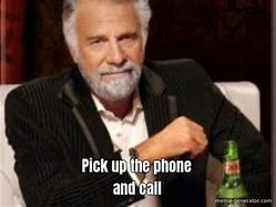 Image result for Funny Ways to Pick Up the Phone
