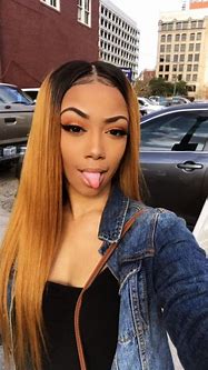 Image result for Cute Hair Colors for Dark Skin