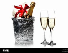 Image result for Ice Bucket and Champagne Glasses