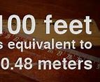 Image result for How Long Is 100 Feet Visually