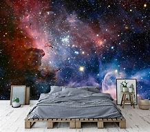 Image result for Galaxy Bedroom Wall Mural