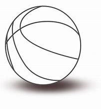 Image result for Basketball PNG Black and White