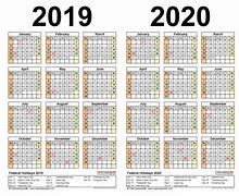 Image result for Free Editable Calendar 2019 2020
