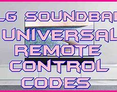 Image result for Bose Solo 5 Universal Remote Codes
