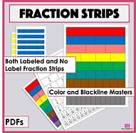 Image result for Printable Fraction Bar Strips