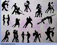 Image result for Bachata Dance Silhouette