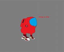Image result for Among Us Drip Red