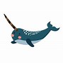 Image result for Narwhal Animal Cartoon
