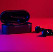 Image result for Black and Rose Gold Wireless Earbuds