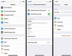 Image result for iPhone Settings Menu Mail