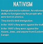 Image result for nativismo