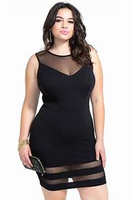 Image result for Plus Size Club Dresses