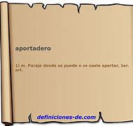 Image result for aportadero