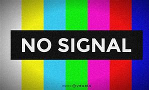 Image result for No Signal On Television