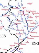 Image result for River Severn On UK Map