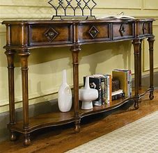 Image result for 72 Inch Console Tables with Drawers and Shelf