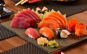 Image result for Nigiri Sushi and Sashimi Platter